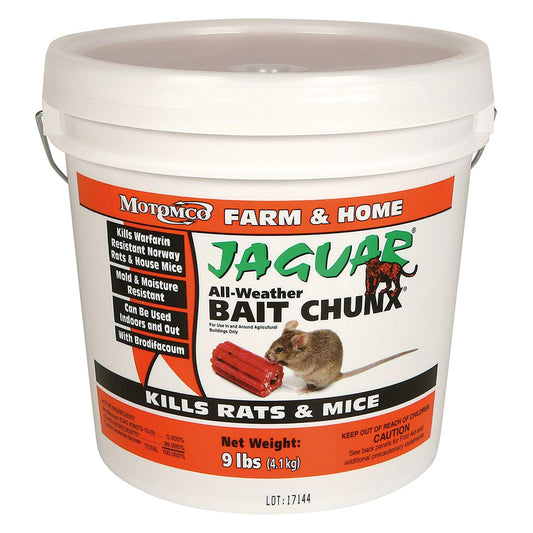 Motomco Jaguar Mice Rat Bait chunks 4kg