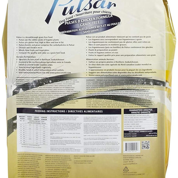 Horizon Pulsar Chicken Dry Dog Aliments
