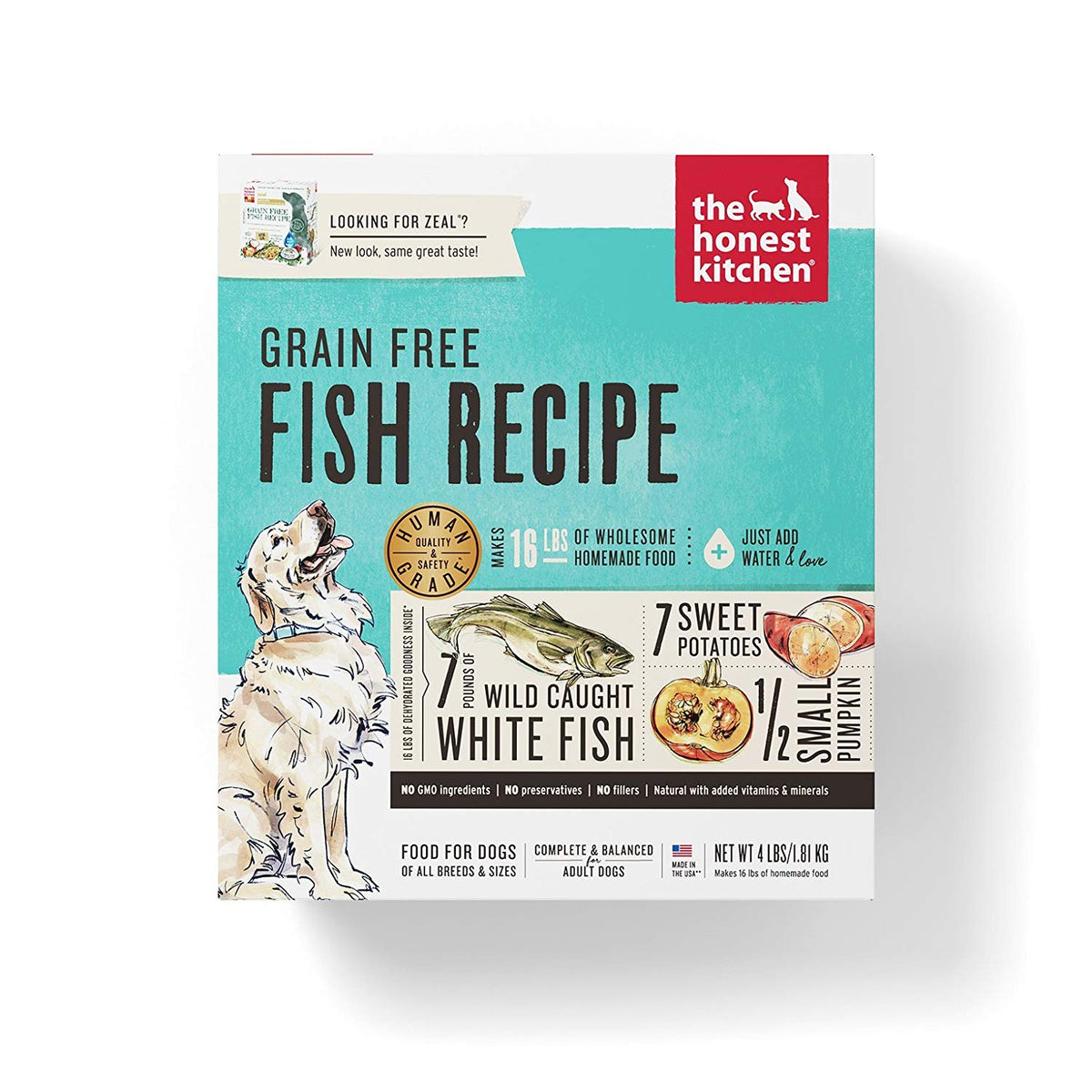 The Honest Kitchen Human Grade Dehydrated Grain Free Dog Food