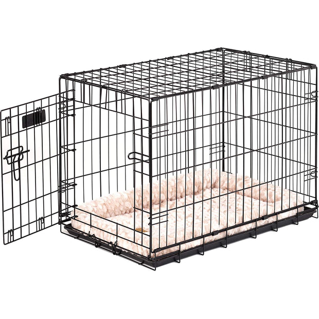 ProValu Single-Door Dog Crate in Black