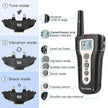 PetSpy P320 Dog Shock Collar for 1200ft Remote Training with Vibration and Beep Rechargeable and Waterproof E-Collar Trainer