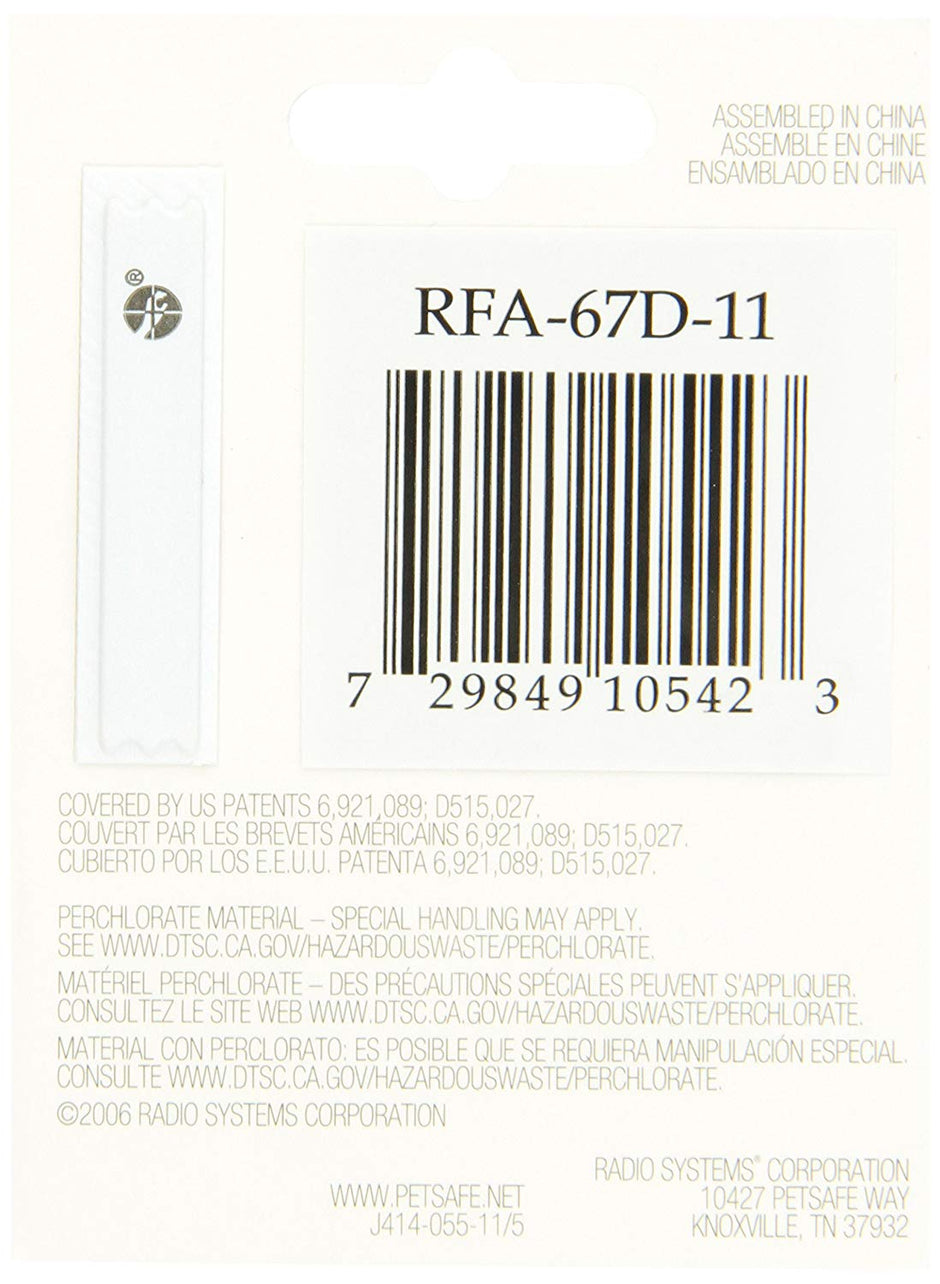 PETSAFE RFA-67 Batteries de remplacement 6 volts