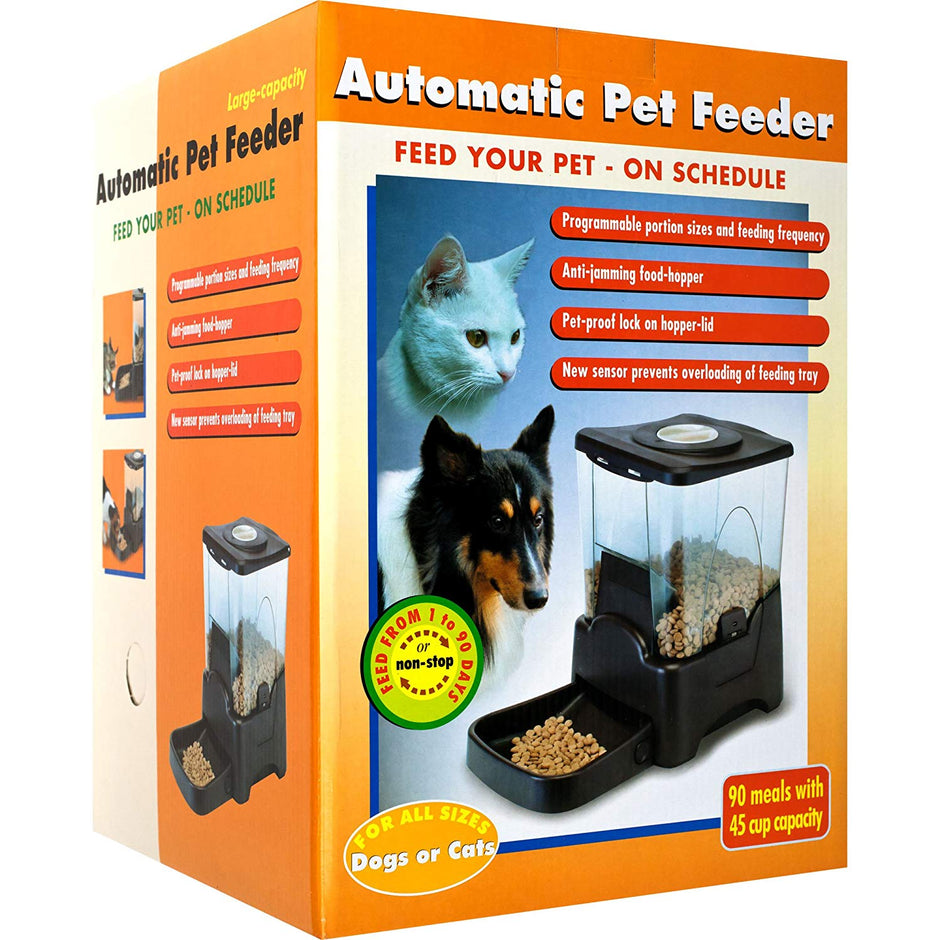 PETMAKER Large Capacity Automatic Programmable Pet Feeder