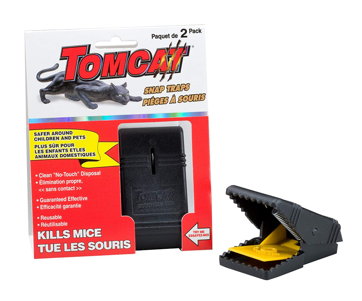 Tomcat Snap Traps, 2-Pack (Mouse Trap) (Not Sold in AK)