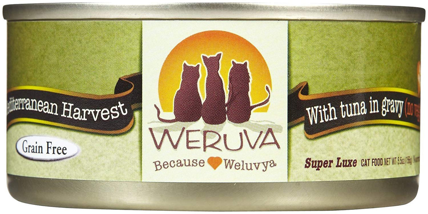 Mediterranean Harvest Wet Cat Food Size: 5.5-oz, case of 24
