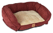 Precision Pet Daydreamer Gusset Couch, 32 by 25 by 10.5-Inch, Burgundy