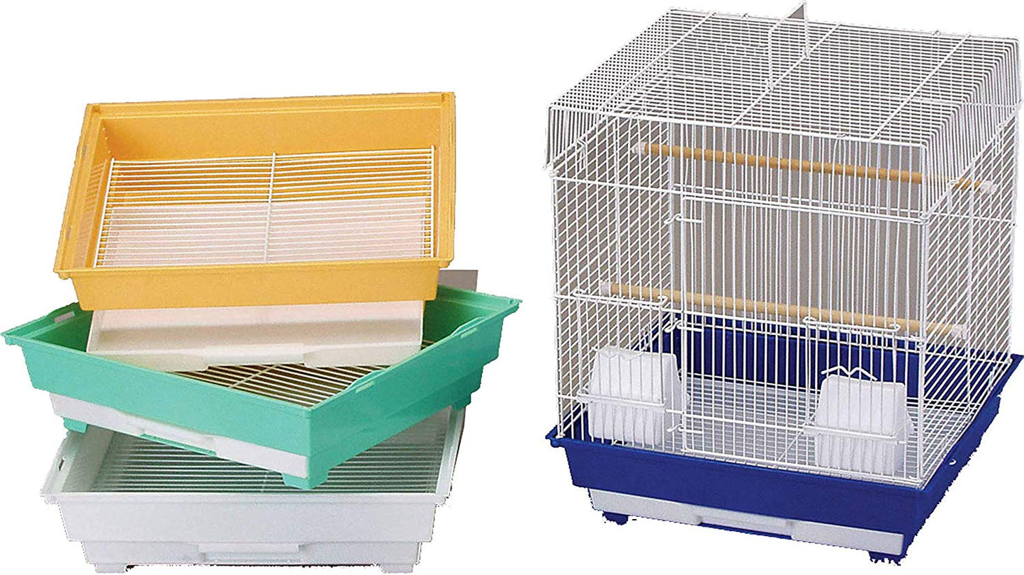 Prevue Pet Products BPVECONO1614 4-Pack Economy Cockatiel Cage, 16 by 14-Inch, Colors Vary