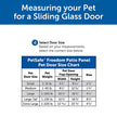 PetSafe Freedom Aluminum Patio Panel Sliding Glass Dog and Cat Door