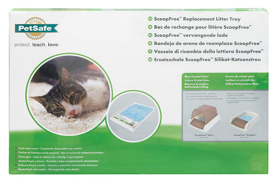 PetSafe ScoopFree Litter Tray, Blue, 3-Pack