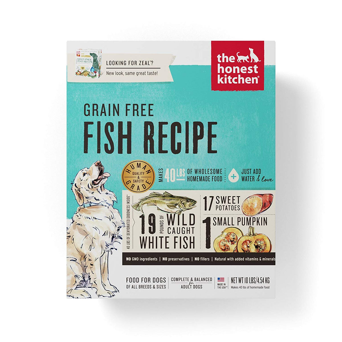 The Honest Kitchen Human Grade Dehydrated Grain Free Dog Food