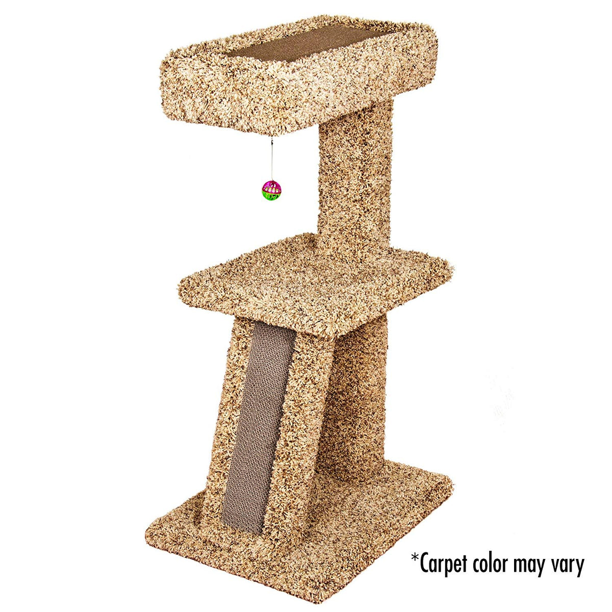 Ware Manufacturing Kitty ondule Scratch and Sleep Panel Panel Cat Toy