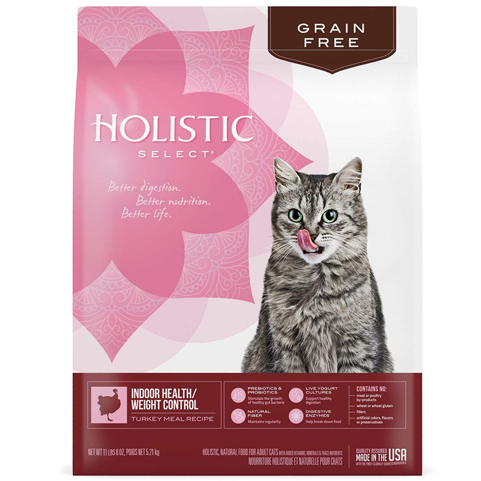 Holistic Select Natural Grain Free Dry Cat Food, Indoor