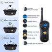 PetSpy P620 Dog Training Shock Collar for Dogs with Vibration, Electric Shock, Beep; Rechargeable and Waterproof Remote Trainer E-Collar - 10-120 lbs