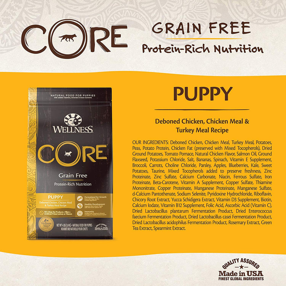 Wellness Core Dog Puppy Formula 26 Lb