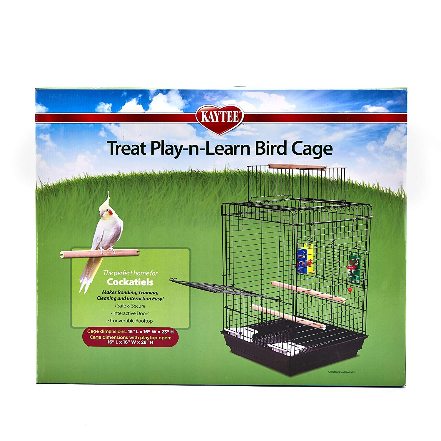 Kaytee Play n Learn Cage for Cockatiels