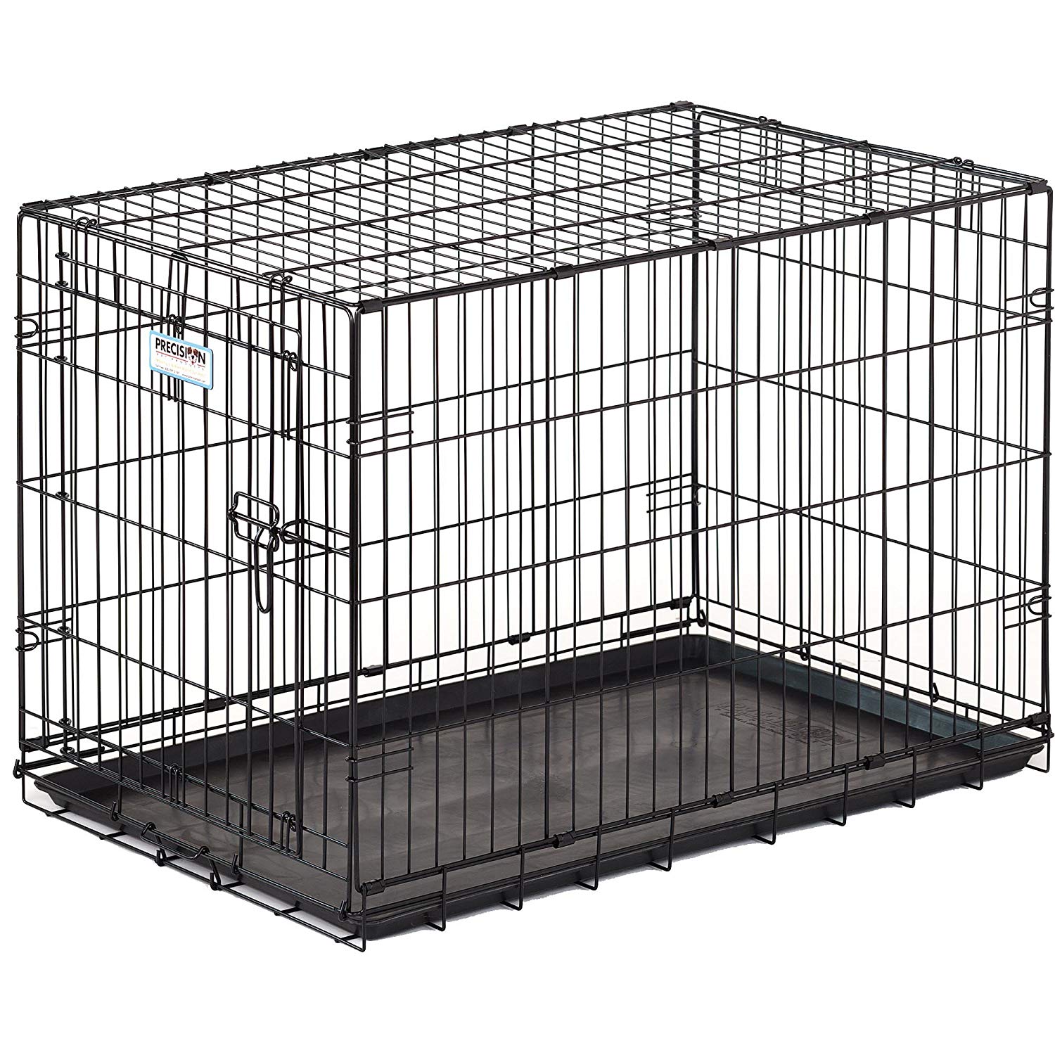 ProValu Single-Door Dog Crate in Black