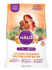 Halo Holistic Natural Dry Dog Food for Adult Dogs