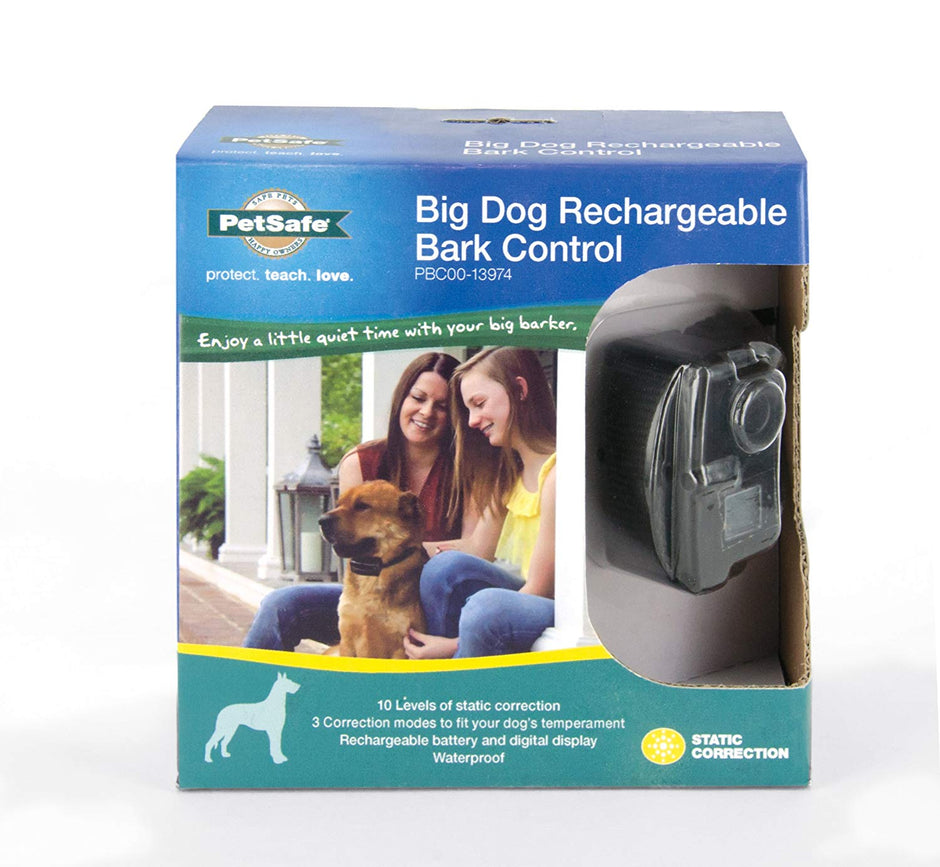 PetSafe Rechargeable Bark Control Collar, Waterproof, Reduce Barking