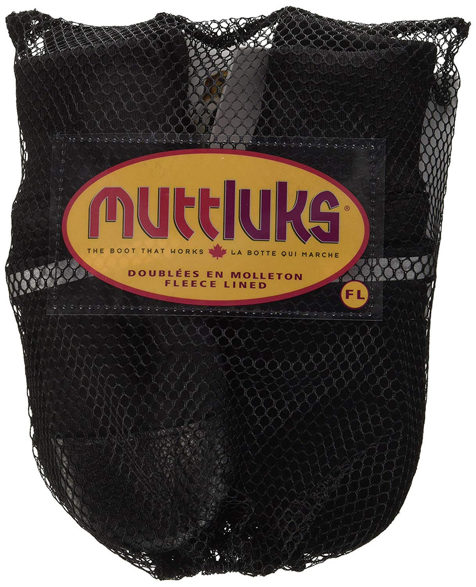 Bottes de chien doublées de la mouche à mouche de Muttluks de 4