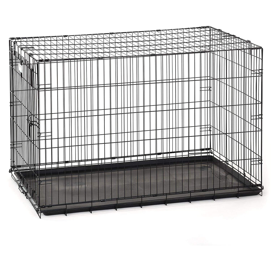 ProValu Single-Door Dog Crate in Black