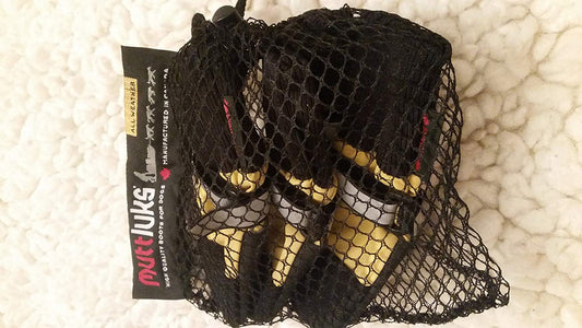 Muttluks All Weather Boots, Yellow, Small