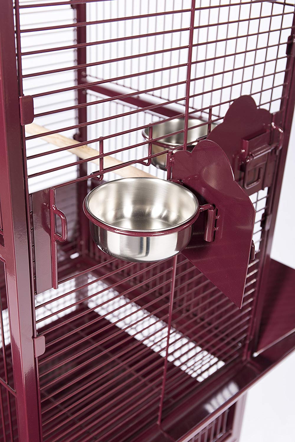 Prevue Pet Products Wrought Iron Select Bird Cage Black Hammertone 3151BLK