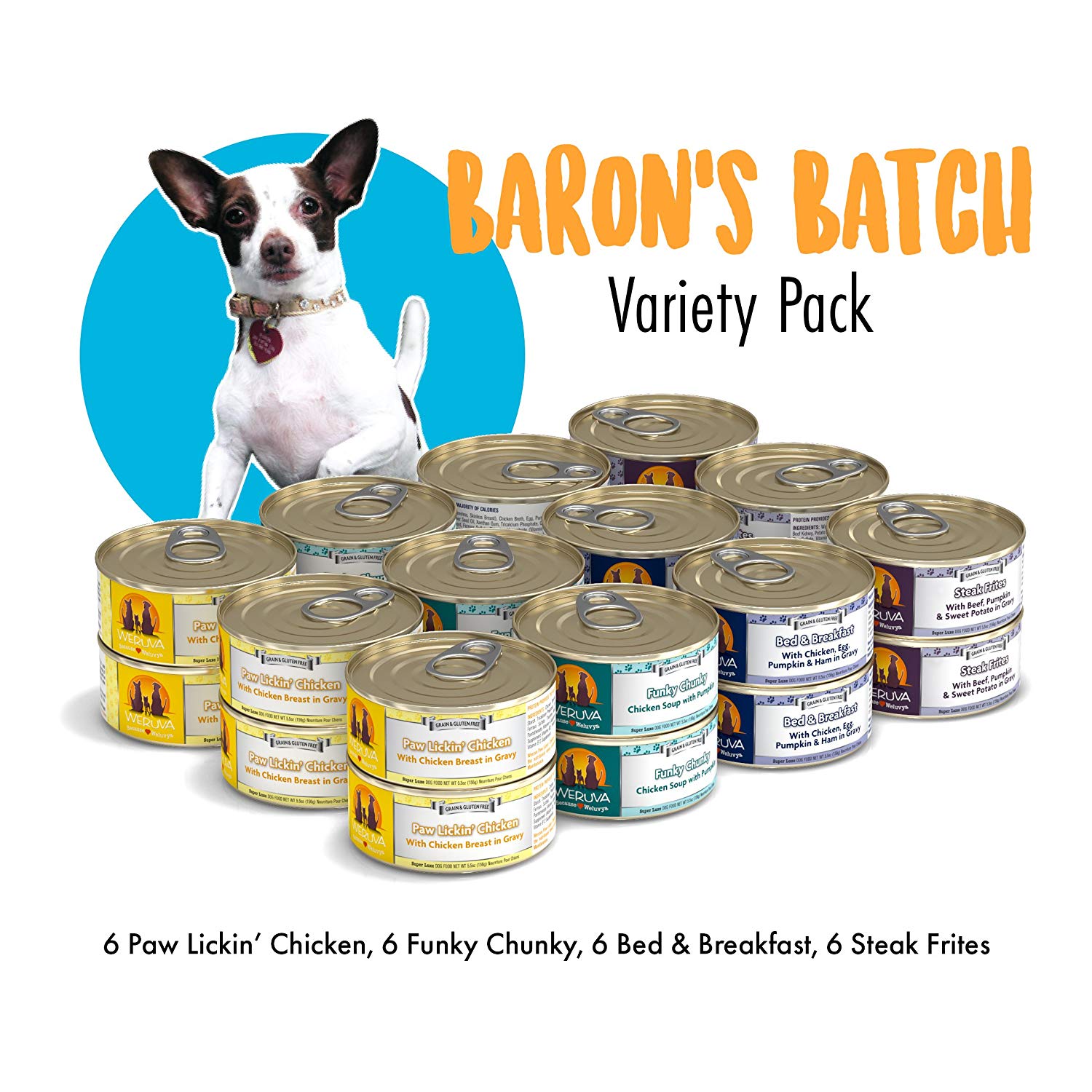 Weruva Grain-free Canned Wet Dog Food