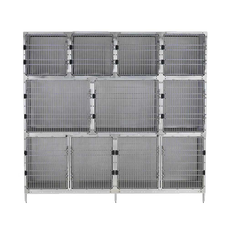 Cage Assembly - 8' - Option C - Stationary Platform