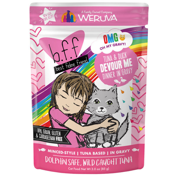Tuna & Duck Devour Me - Pouch - Cat
