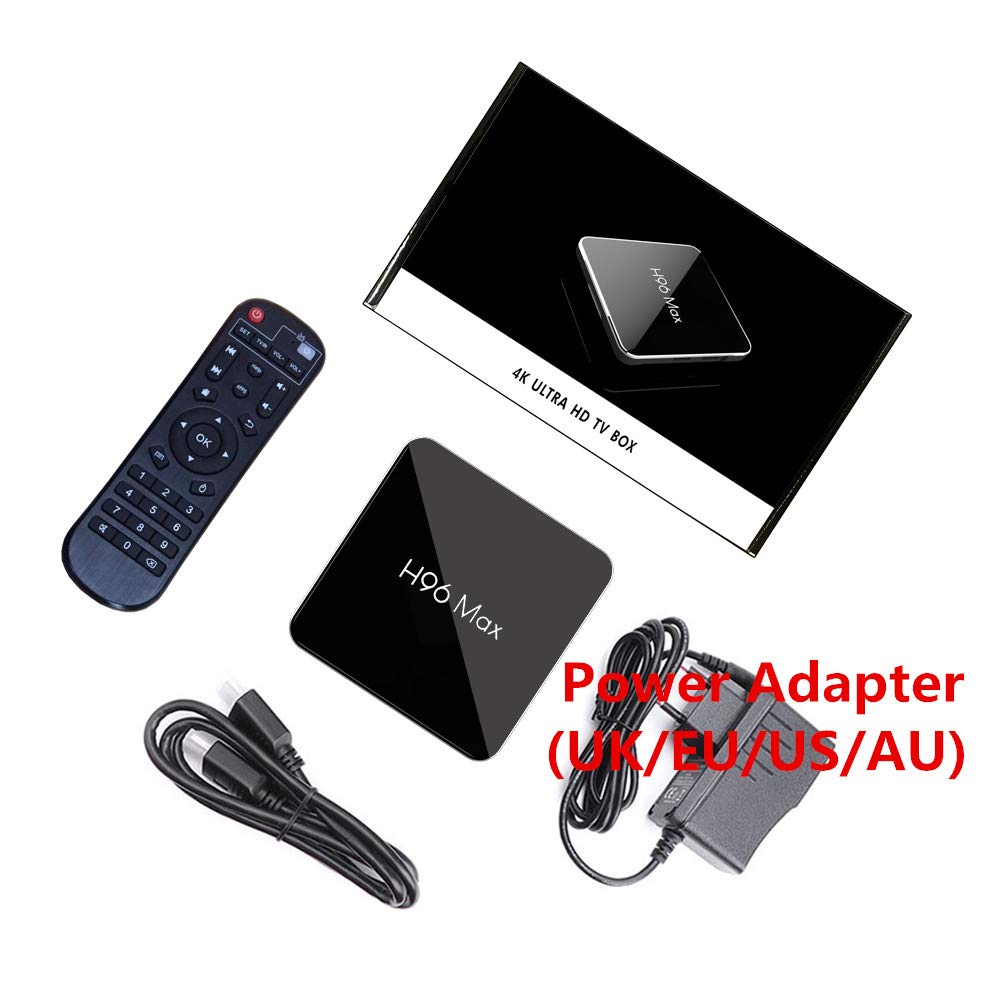 H96 MAX X2 Amlogic S905X2 4GB RAM 64GB ROM 5G WiFi USB 3.0 4K Android 8.1 Voice Control TV Box