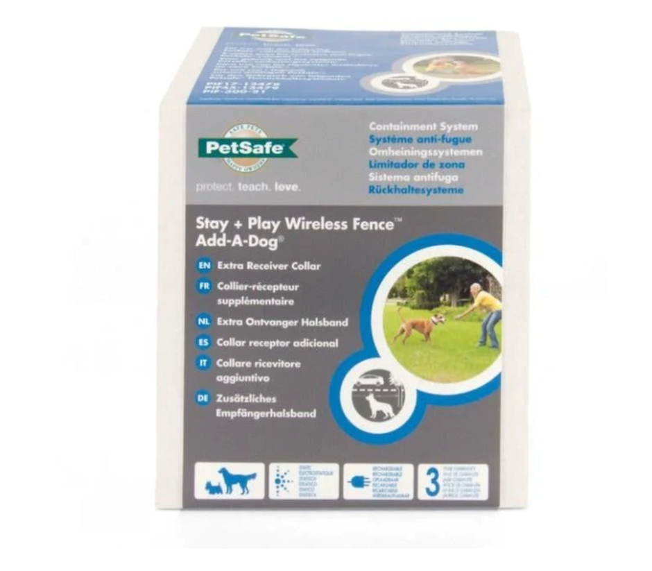 PIF19-14011 Extra Receiver Collar Stay + Play Wireless Fence Pet Safe