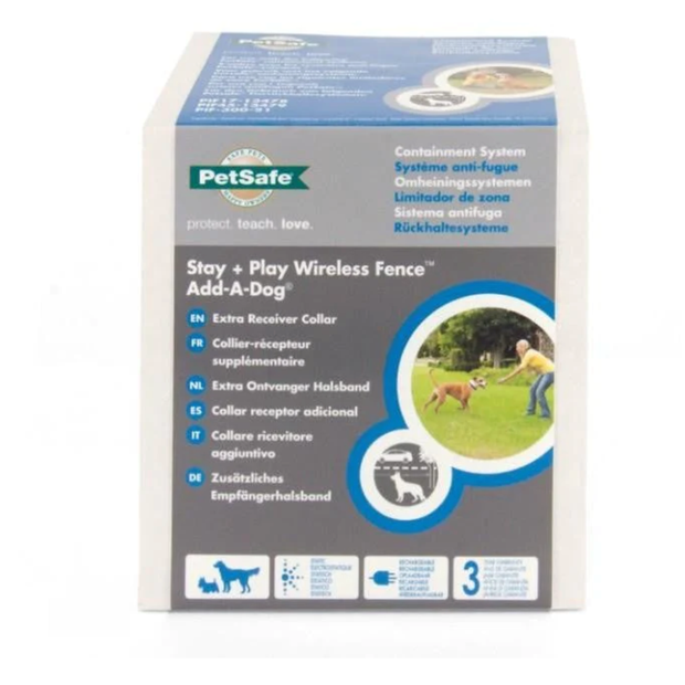 PIF19-14011 Extra Receiver Collar Stay + Play Wireless Fence Pet Safe