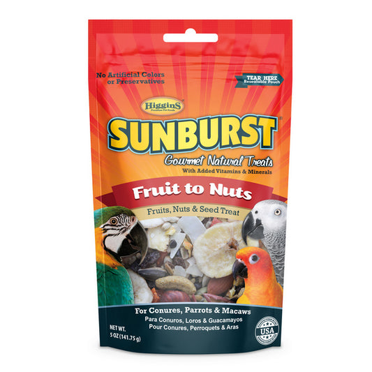 Sunburst Treat - Large Hookbill - Fruit to Nuts