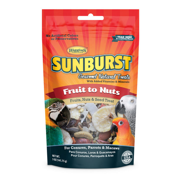 Sunburst Treat - Large Hookbill - Fruit to Nuts