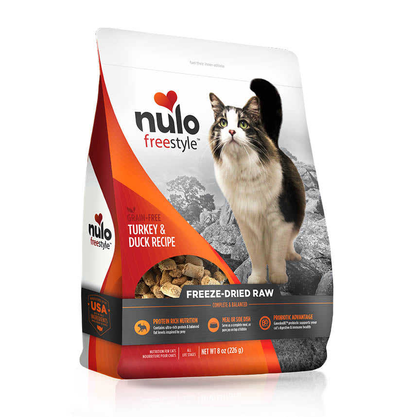 Freeze-Dried Raw - FreeStyle - Grain-Free Cat Food Turkey & Duck