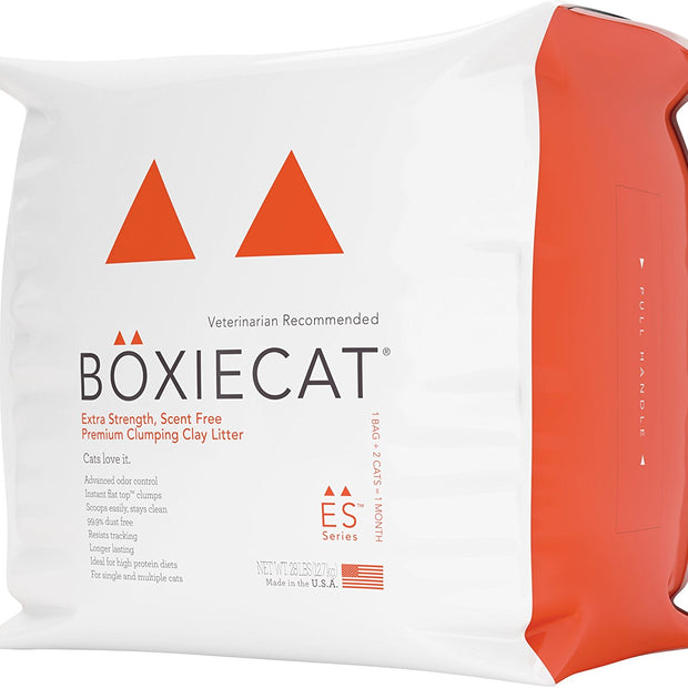 Boxiecat Clumping Litter - Scent-Free - Extra Strength