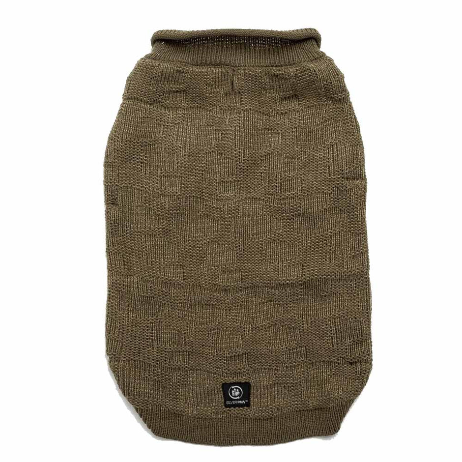 Sweater - Roll Neck - Brown