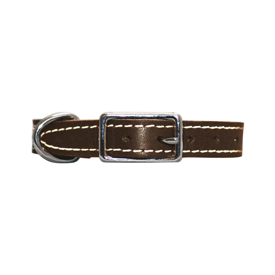 Collar - Single Leather - Brown