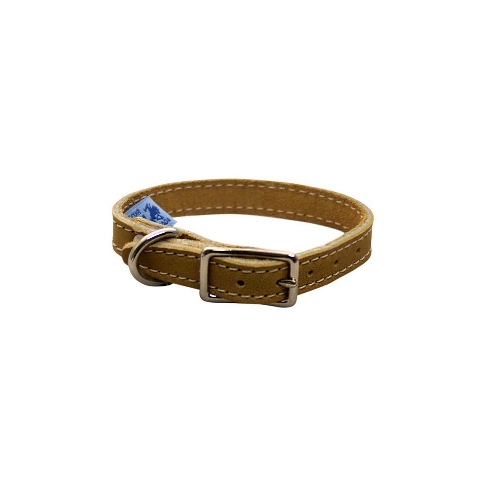Collar - Single Leather - Tan