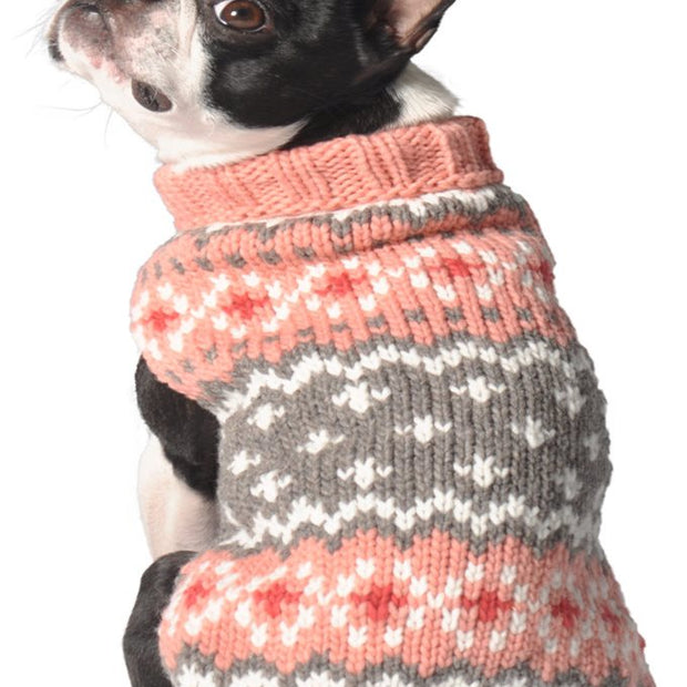 Sweater - Fairisle - Peach
