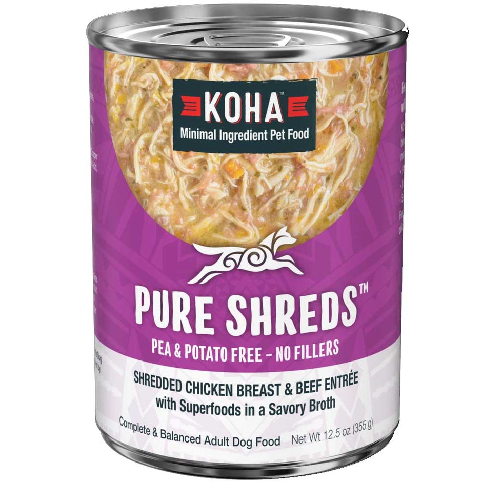 Pure Shreds Chicken & Beef Entrée