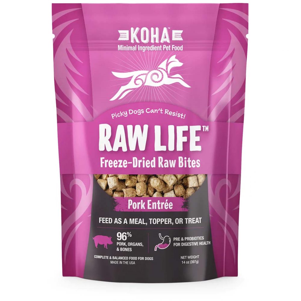 Raw Life Freeze-Dried Bites - Pork