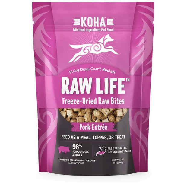 Raw Life Freeze-Dried Bites - Pork