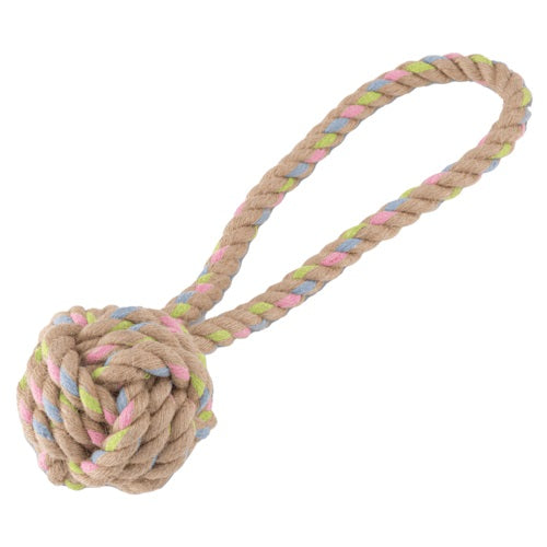 Hemp Ball on Hoop